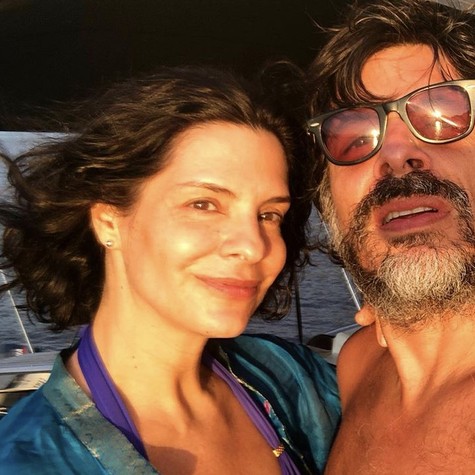 Helena Ranaldi e o marido, Daniel Alvim (Foto: Reprodução/ Instagram)