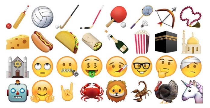 iOS 9.1 traz novos emojis de dedo do meio, leão, nerd e mais (Foto: Reprodução/Emojipedia)