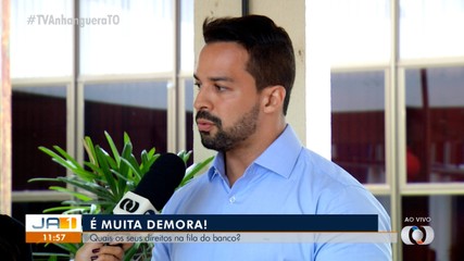 Superintendente do Procon/TO explica quais são os seus direitos na fila de um banco