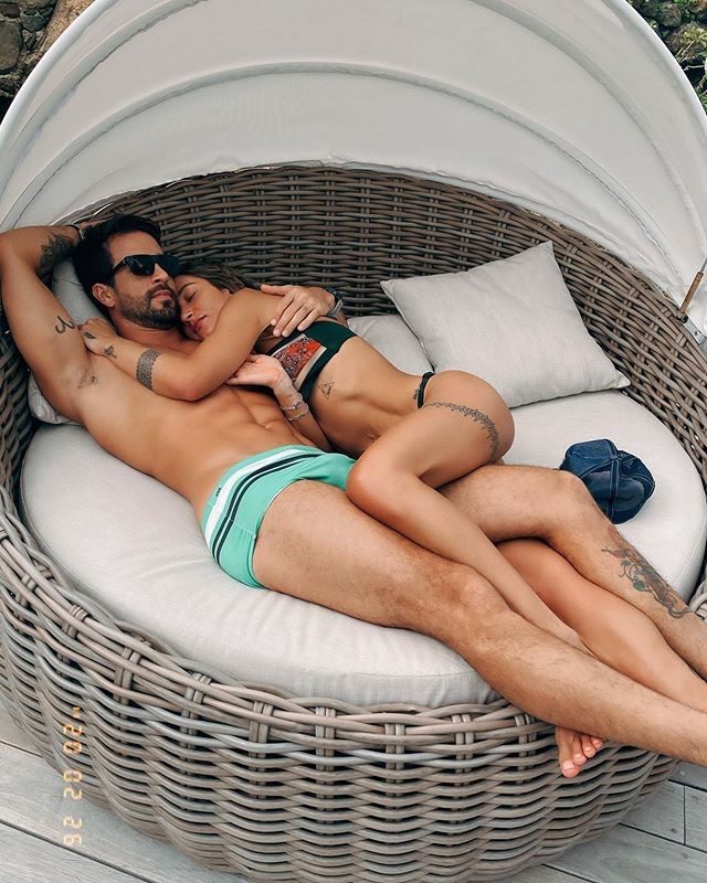 Gabriela Pugliesi com o marido, Erasmo (Foto: Reprodução/Instagram)