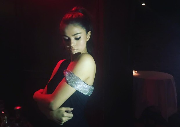 Selena Gomez em foto postada por The Weeknd (Foto: Instagram/Reprodução)