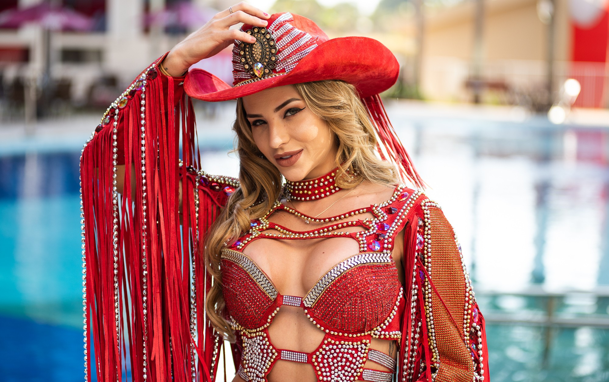Veja fotos de Gabi Martins como rainha boiadeira em Barretos, SP