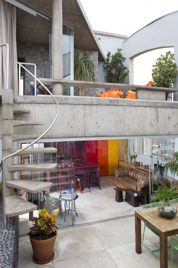 Sala integrada com varanda: 10 ideias de projetos (Foto: André Klotz)