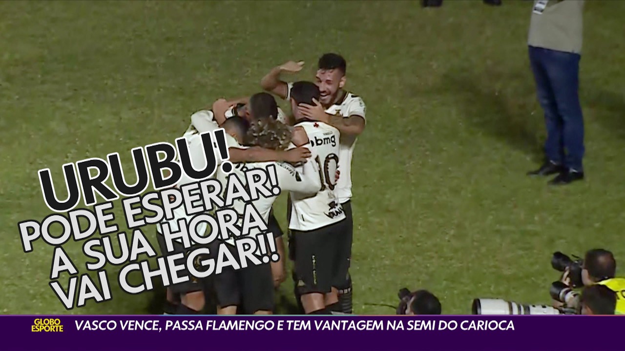 Vasco vence, passa Flamengo e tem vantagem na semifinal do Carioca