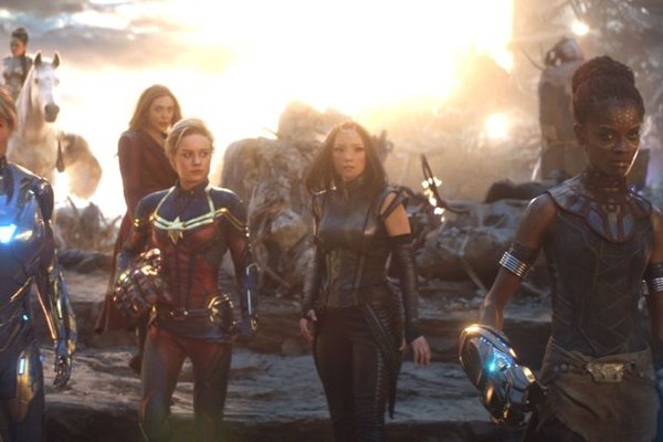 Algumas das heroínas da Marvel em cena de Vingadores: Ultimato (2019) (Foto: Reprodução)