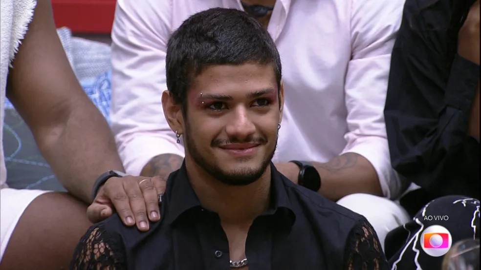 Gabriel Santana &eacute; eliminado no pared&atilde;o do 'BBB 23' com 56,45% dos votos |  TV e S&eacute;ries | G1