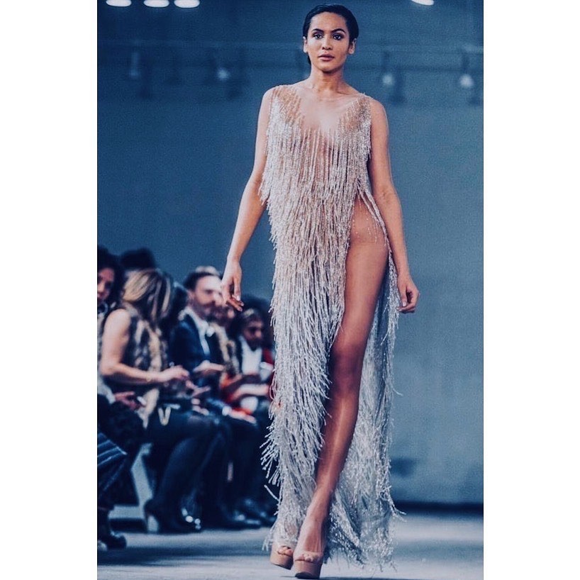 Desfile da Arega na Semana de Moda de Nova York (Foto: Reprodução / Instagram)