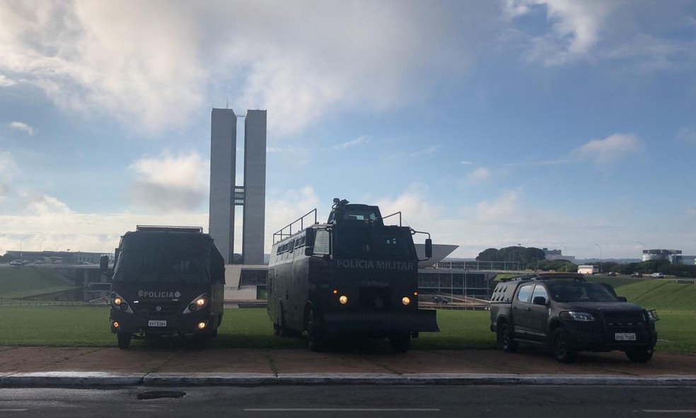 Operação Tiradentes foi lançada na Esplanada dos Ministérios — Foto: PMDF/Divulgação