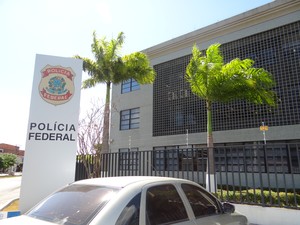 Sede da Polícia Federal (PF) em Alagoas (Foto: Michelle Farias/G1)
