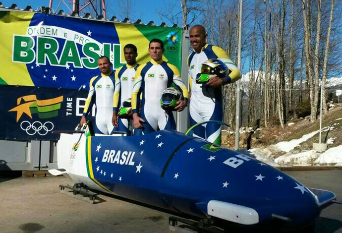 BOBSLEIGH - Equipe brasileira (Foto: Kiko Menezes)