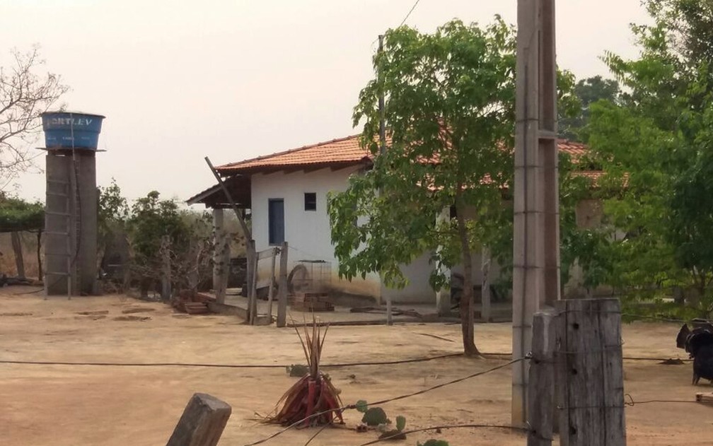 Pai e filho estavam desaparecidos desde sexta-feira (9) em Vila Rica; eles foram mortos na fazenda — Foto: Assessoria/Polícia Civil de MT