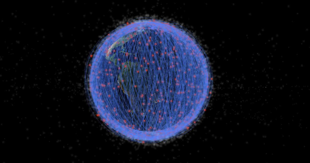 Diga olá para todos os detritos de lixo espacial que orbitam a Terra (Foto: Reprodução)