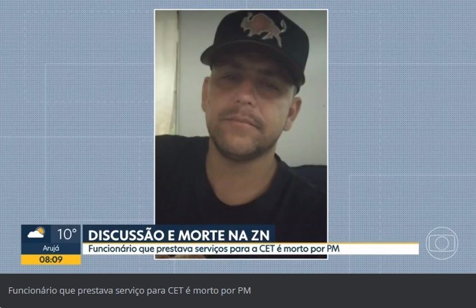 Justiça torna réu PM que matou funcionário que prestava serviço para CET na Zona Norte de SP