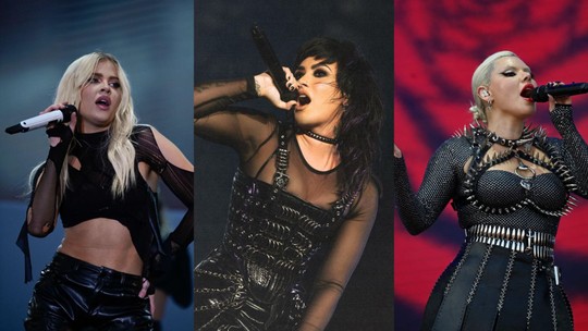 Rock in Rio: De Luísa Sonza a Demi Lovato, cantoras apostam em looks com inspiração sadomasoquista