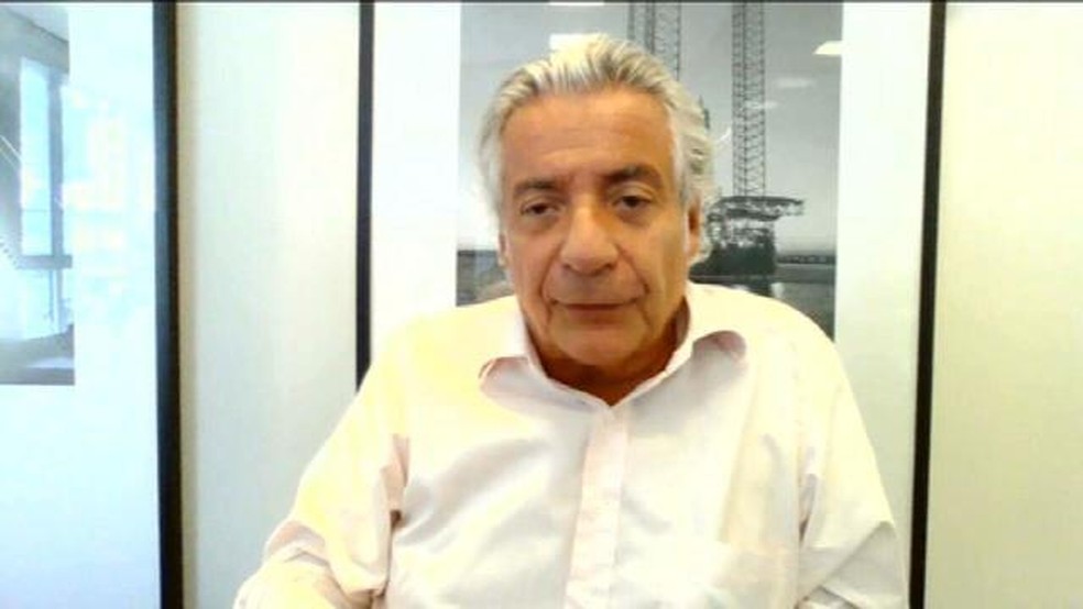 Economista Adriano Pires, indicado para substituir o general Silva e Luna no comando da Petrobras — Foto: Reprodução/GloboNews