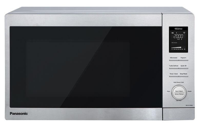 O microondas Panasonic Smart Inverter Countertop Microwave Oven funciona com dispositivos Echo da Amazon (Foto: Panasonic / Divulgação)