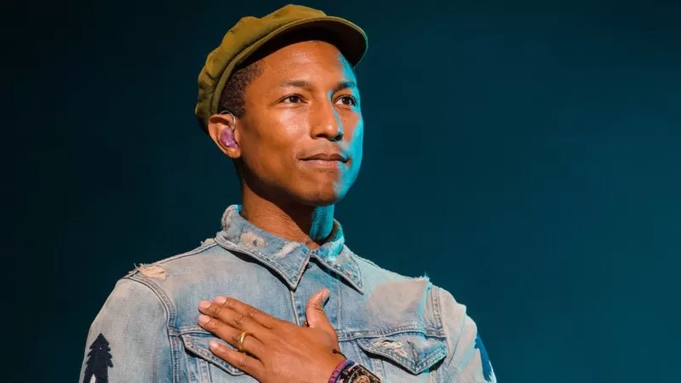 Pharrell diz que as pessoas com sinestesia 'não percebem até que alguém levante o assunto' — Foto: Getty Images via BBC