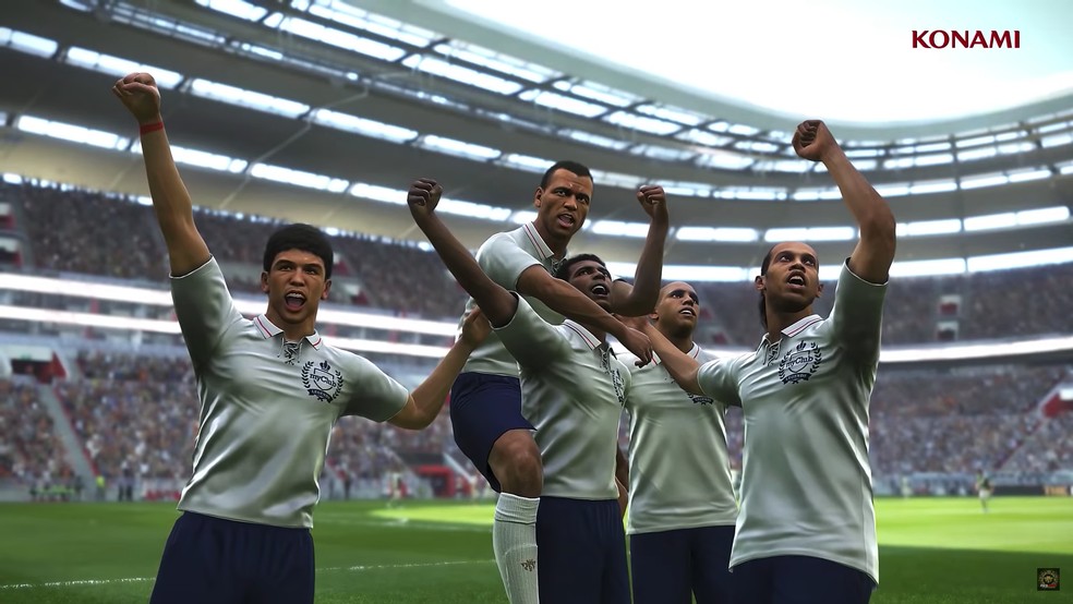 Craques brasileiros serão Legends em PES 2019 (Foto: Reprodução/Murilo Molina)