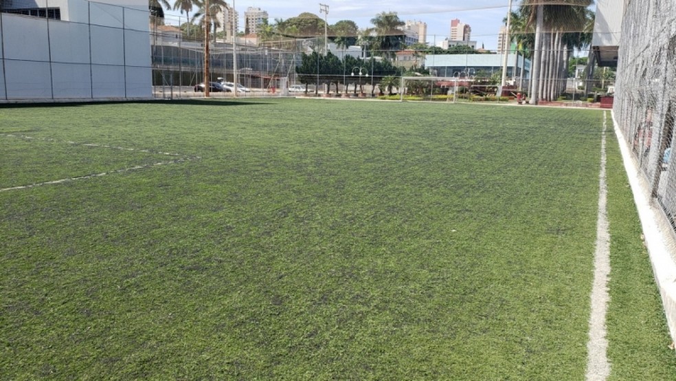Negociação envolve espaço onde hoje fica localizado o campo society de futebol — Foto: Apea / Divulgação