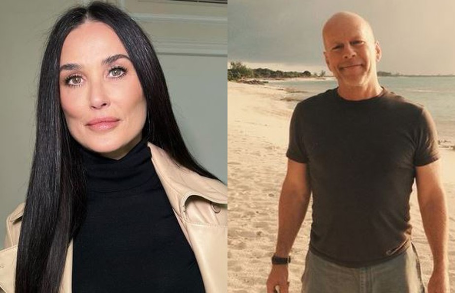 Demi Moore atualiza estado de saúde de Bruce Willis: 'Alívio ter um diagnóstico claro'