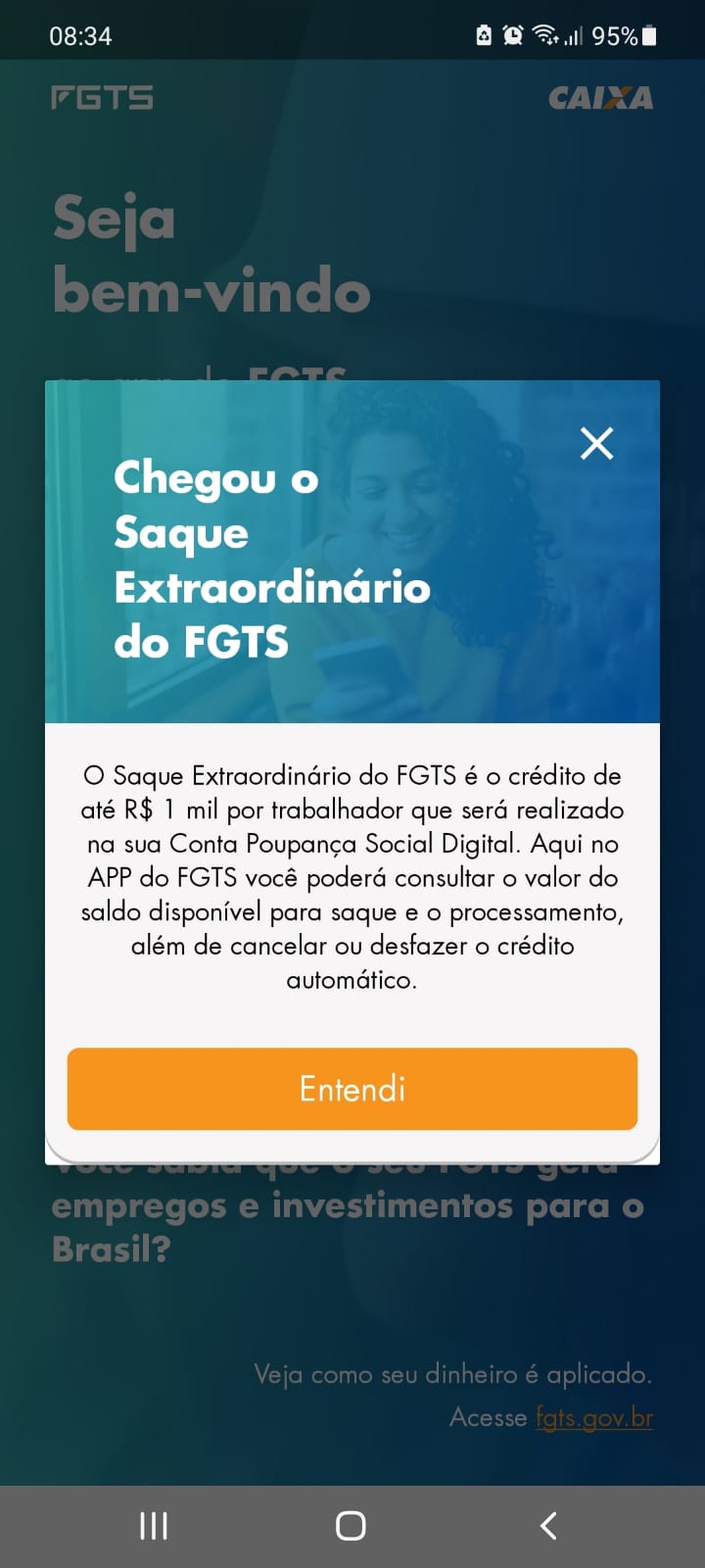 Saque Extraordinário do FGTS é pago a 3,5 milhões de trabalhadores hoje