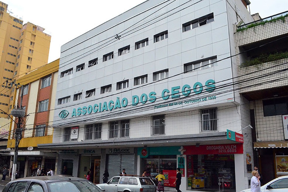 Associação dos Cegos de Juiz de Fora, no Centro da cidade. — Foto: Flávia Rosa/Arquivo pessoal
