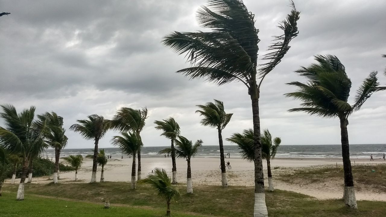 Defesa Civil emite alerta para ventos de até 110 km/h no Paraná por conta de ciclone extratropical