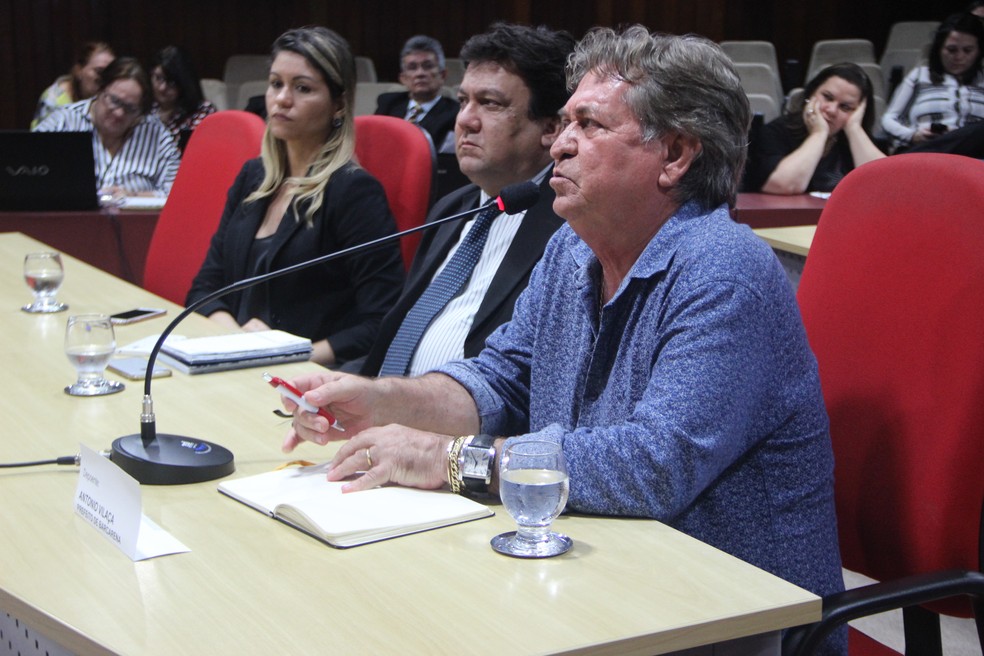 Prefeito de Barcarena, Antônio Carlos Vilaça.  — Foto: Ascom/Alepa