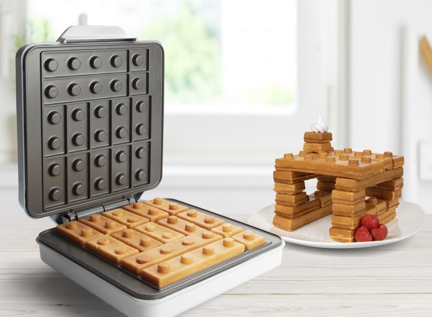 A Waffle Wow permite a criação de diferentes tipos de tijolinhos, de todas a formas e tamanhos (Foto: Waffle Wow / Divulgação)