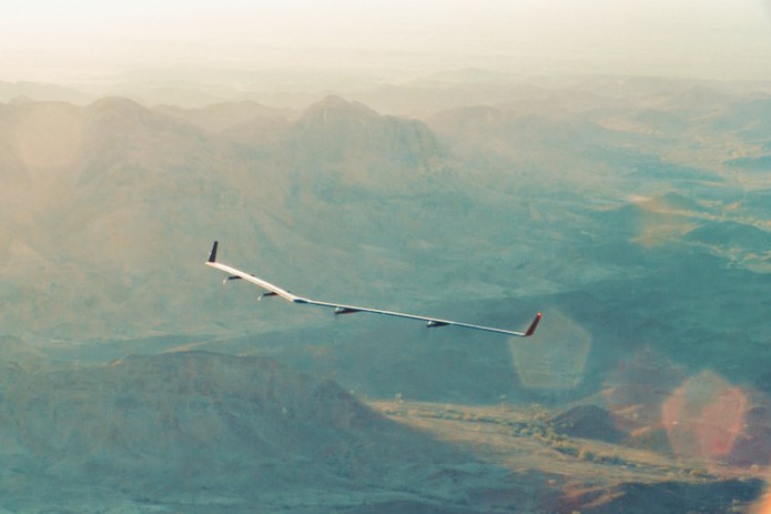 Drone Aquila aguentou 96 minutos no ar em primeiro teste (Foto: Divulgação/Facebook)