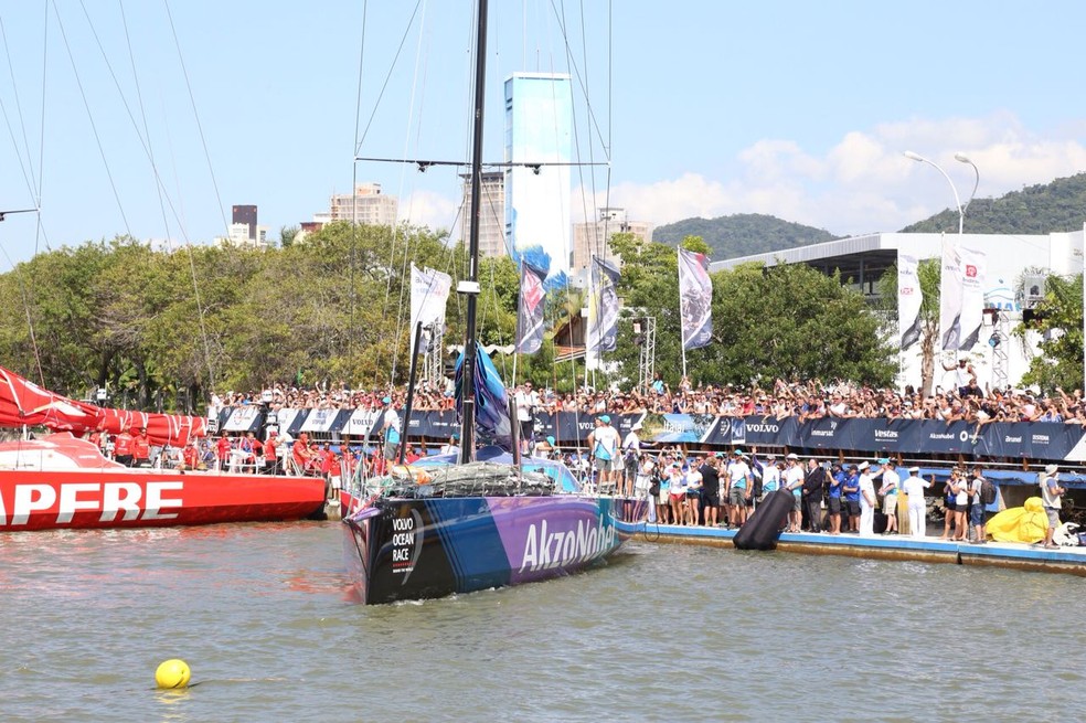 Veleiros Da Volvo Ocean Race Deixam Itaja 237 Neste Domingo