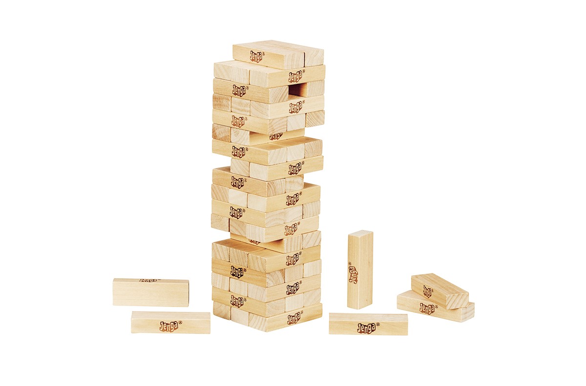 Jenga R$ 95,99, Hasbro (Foto: Divulgação)