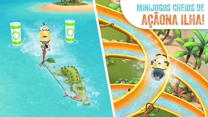 Novos minigames foram adicionados na atualização de Minions Paradise (Foto: Divulgação / EA)