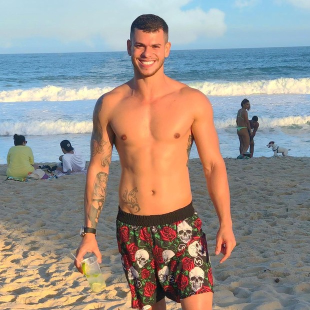 Kaique Santos, namorado de Ariadna (Foto: Reprodução/Instagram)