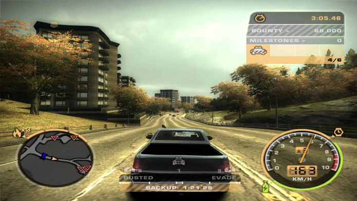 Need for Speed Most Wanted (2005) é o mais vendido da série NFS (Foto: Reprodução/Filipe Garrett)