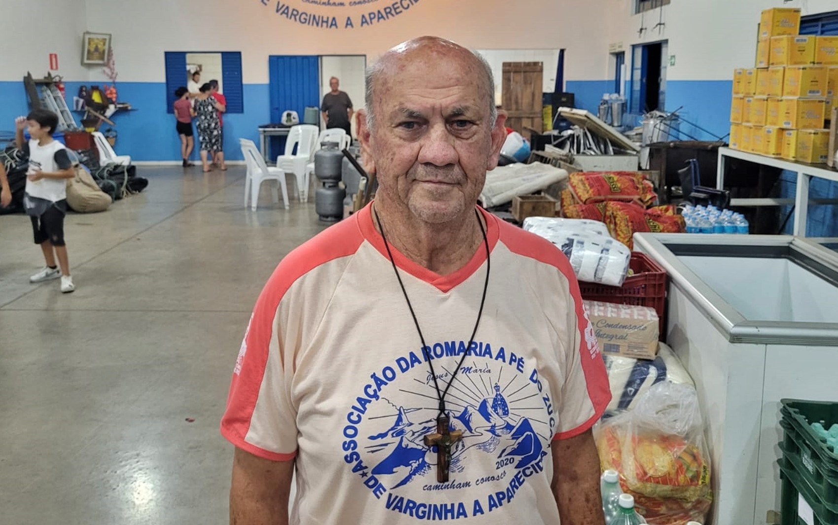 'Só paro quando morrer', relata romeiro de MG que há quase 60 anos faz o Caminho da Fé até Aparecida, SP