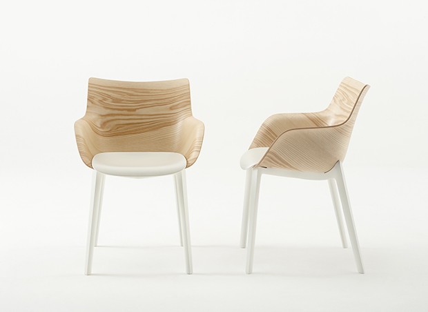 Salão do Móvel de Milão: Kartell lança cadeiras de Philippe Starck em madeira (Foto: divulgação)