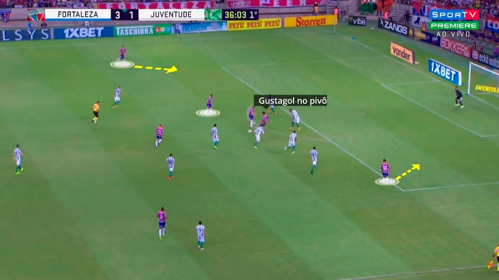 Gustagol foi peça fundamental na Série B de 2018 — Foto: Reprodução/Léo Miranda