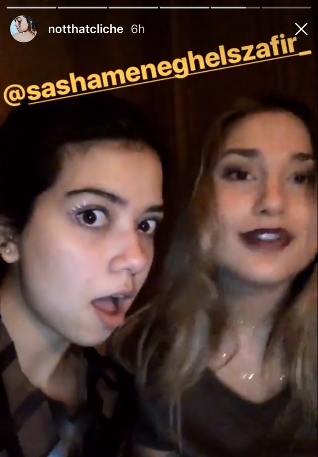 Sasha Meneghel e amiga (Foto: Instagram/Reprodução)