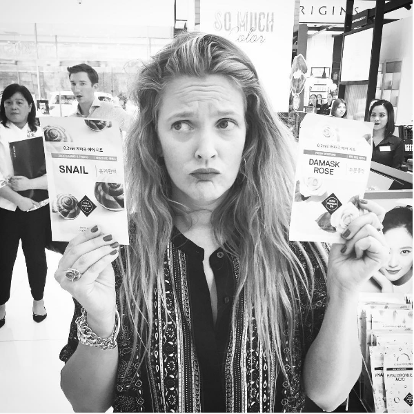 A atriz Drew Barrymore (Foto: Instagram)