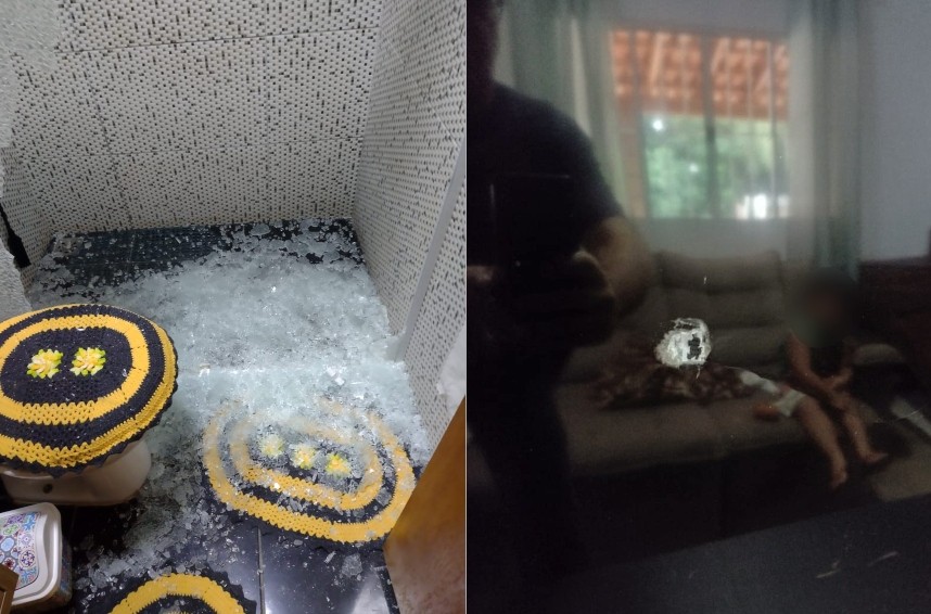 Família tem casa atingida por tiros após briga entre vizinhos no interior de SP