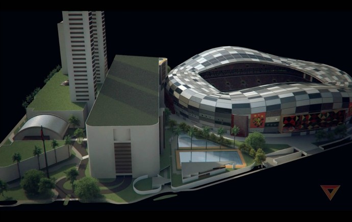 Sport conclui revitalização da fachada da arquibancada frontal - Sport Club  do Recife