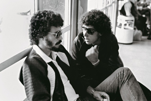 A dupla em 1983 (Foto: Agência Estado)