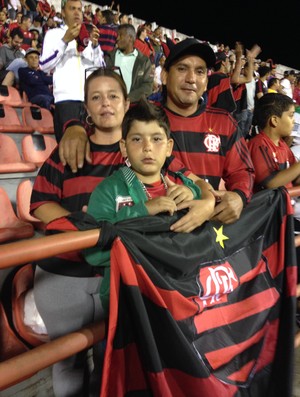 Família ituana prestigia o Flamengo pela primeira vez em casa