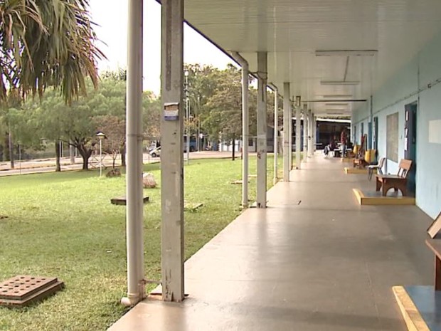 Greve de estudantes deixa USP de São Carlos vazia (Foto: Reprodução/ EPTV)