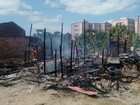 Incêndio destrói duas casas no bairro do Tabuleiro do Martins em Maceió