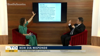 Telespectadores tiram dúvidas com advogado sobre aposentadoria