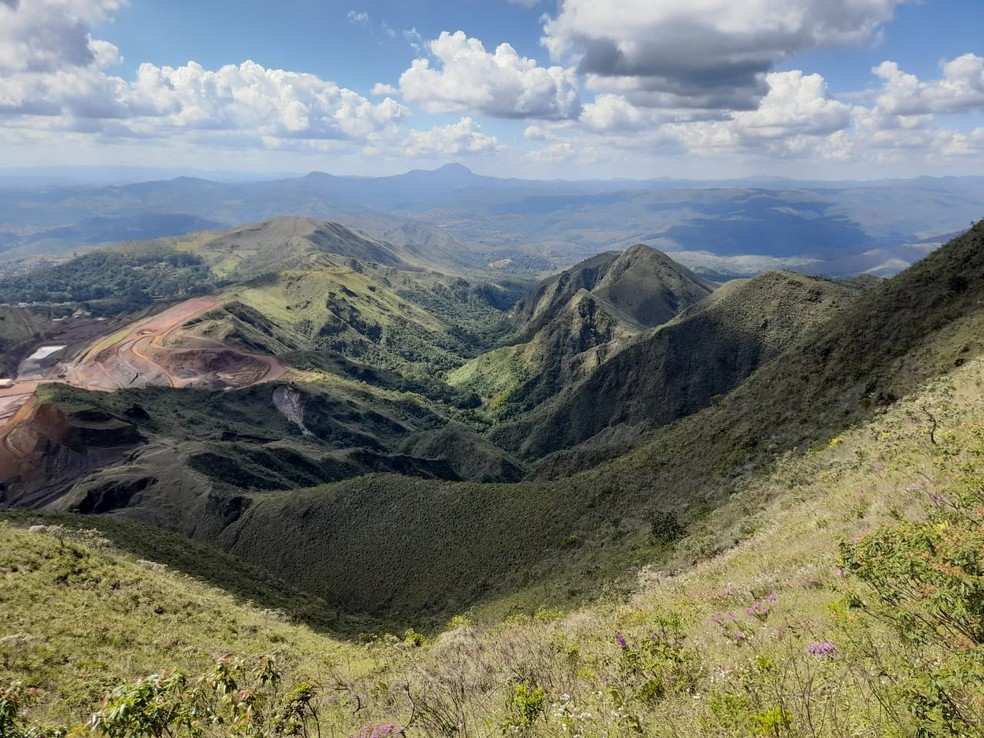 Serra do Curral  — Foto: Danilo Girundi/ TV Globo