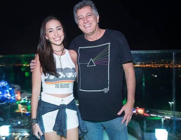 Mariana Galvão com o pai, Eduardo Galvão (Foto: Reprodução/Instagram)