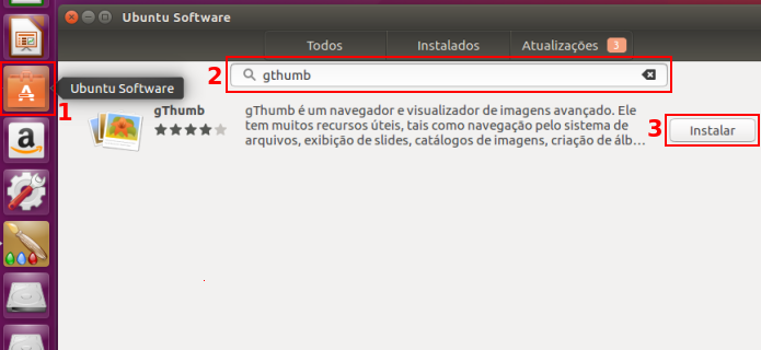 Instalando o gThumb no Ubuntu (Foto: Reprodução/Edivaldo Brito)